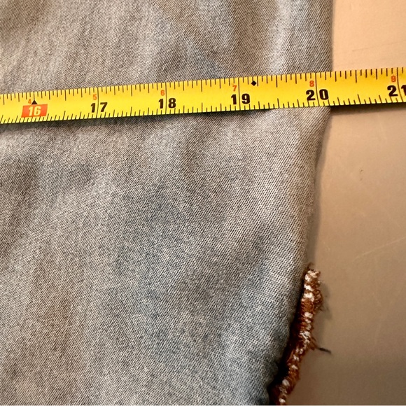 Large I.AM.GIA Flare Denim - Light Wash 34” Inseam - Picture 5 of 13